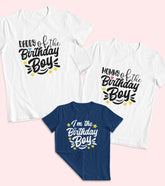 Daddy And Mommy of the Birthday Boy Unisex Half Sleeve T-Shirts (Pack of 3)